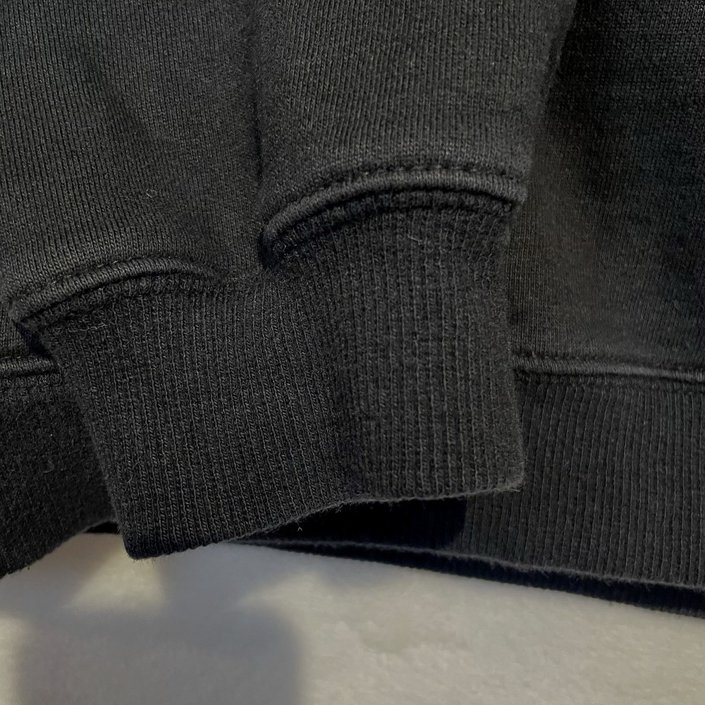 Vintage Walt Disney‎ World Grumpy Full Zip Sweatshirt Size L Black Embroidery - Picture 8 of 16